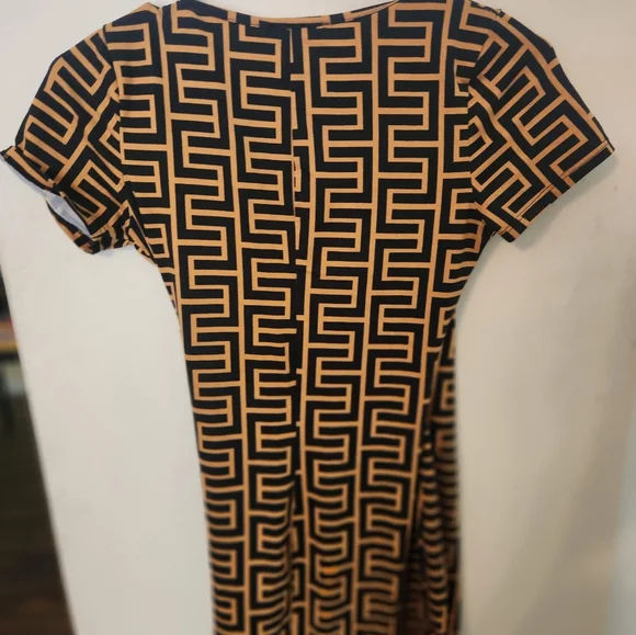 Pattern  Mini Dress - Picture 2 of 2